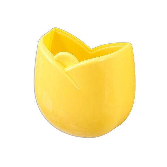 Магнитный ящик для хранения на холодильник форма тюльпана держатель для кухонной утвари органайзер для столовых приборов цветочный пакет зажимы с носиком для холодильника микроволновой печи хранения жёлтый 583₽