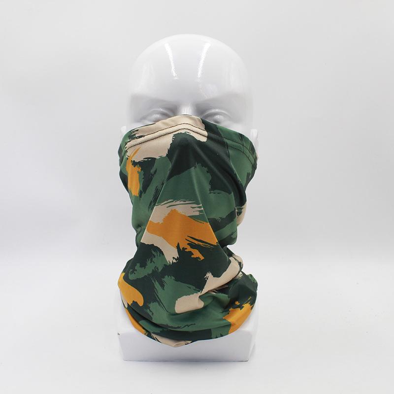 Bicycle Sunscreen Milk Silk Headscarf: Multi-Function Outdoors Face & Neck Cover for Cycling and Fishing