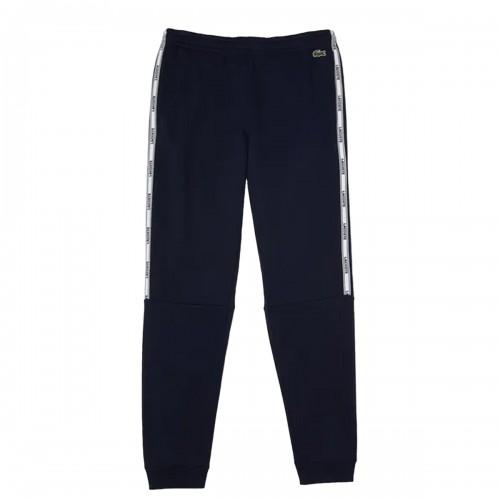 Lacoste Mens Branded Tape Jogging Bottoms