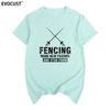 Fencing Make New Friends Tshirt Cotton Unisex T Shirt New Tee Tshirt Unisexs