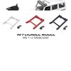 RCGOFOLLOW Aluminum Alloy Durable Front Bumper Wear-resistant Rc Front Bumper For 1/12 Rc Front Bumper MN MN128 MN86 G500