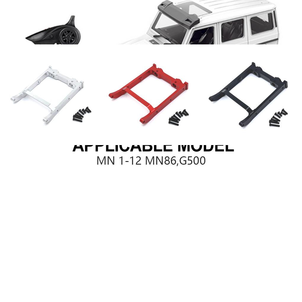 RCGOFOLLOW Aluminum Alloy Durable Front Bumper Wear-resistant Rc Front Bumper For 1/12 Rc Front Bumper MN MN128 MN86 G500