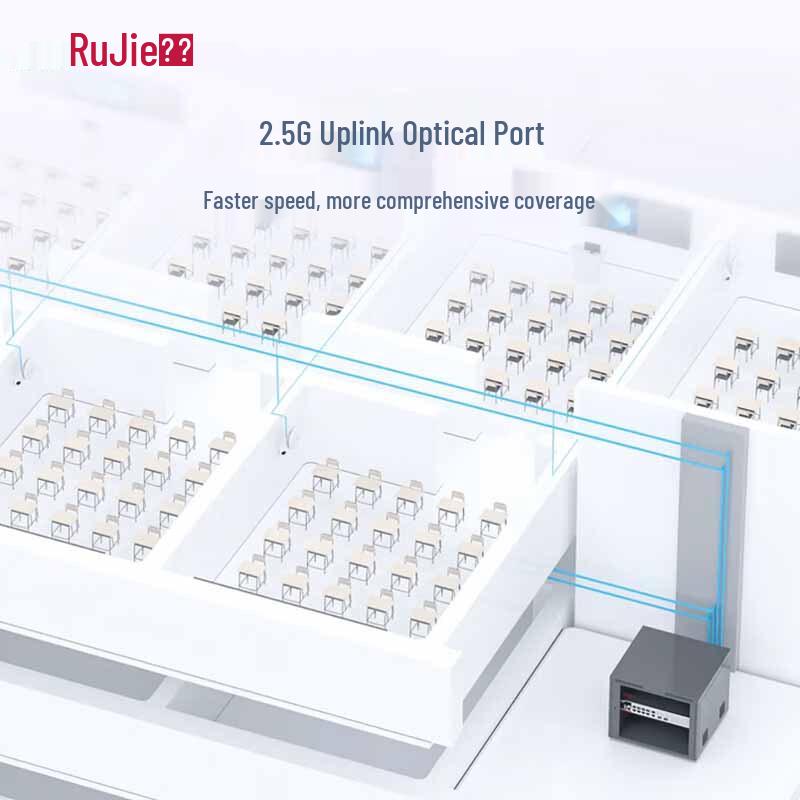 Ruijie RG-S2906-10GT2MS-P-L 10-Port Gigabit Managed PoE Switch