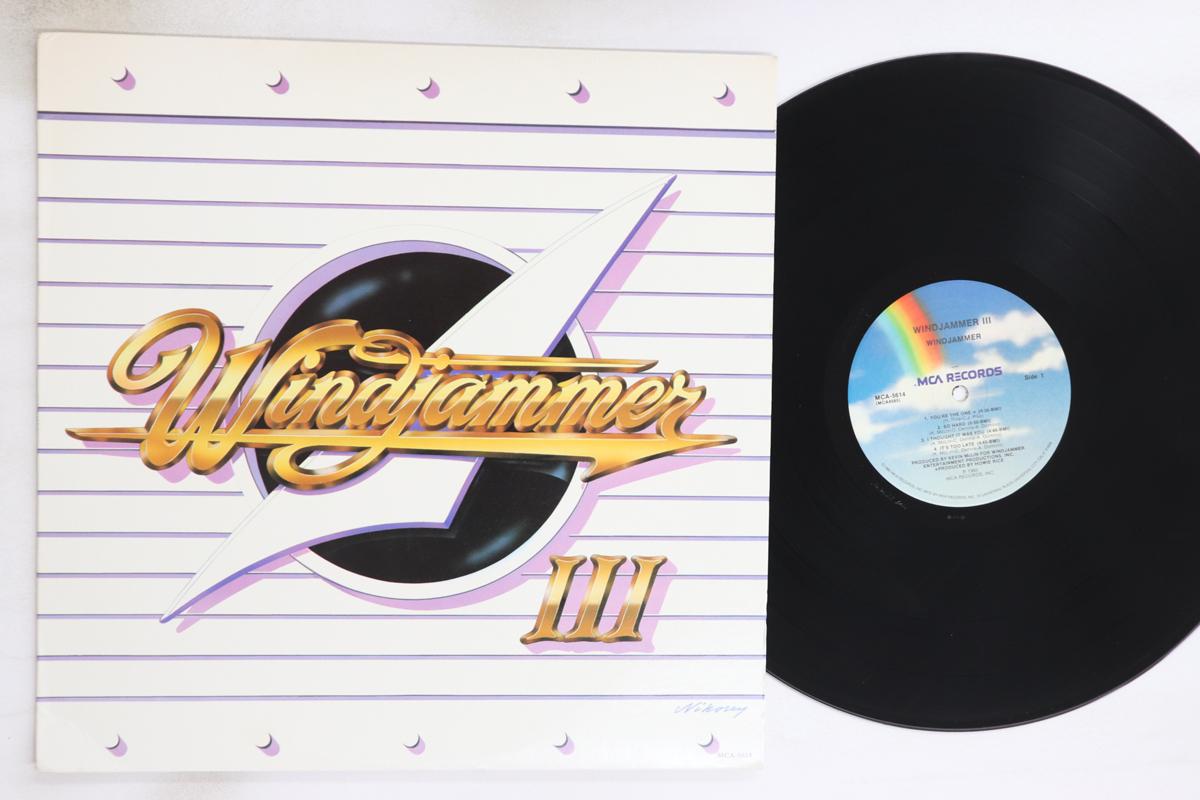 

LP Record WINDJAMMER - Windjammer III MCA5614 MCA 1985 US Soul/Funk Used