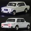 1/32 skala LADA 2106 odlany model samochodu zabawka, wycofać pojazd zabawkowy z dźwiękiem i światłem dla dzieci maluch chłopcy dziewczęta kolekcja prezentów