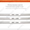 In Stock Numbered PVC Tubing: Plum Blossom Line, Inner Toothed Sleeve, Marking Tube 0.5-10 Sq.