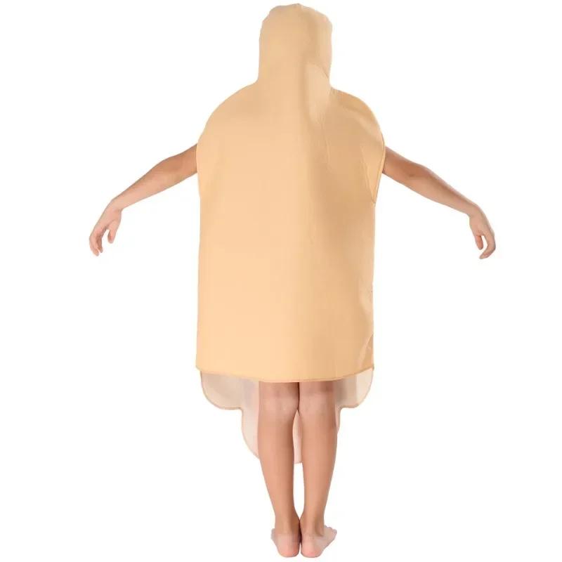 3D Color Printed Kids Hot Dog Suit One Piece Food Stage Cosplay Costume