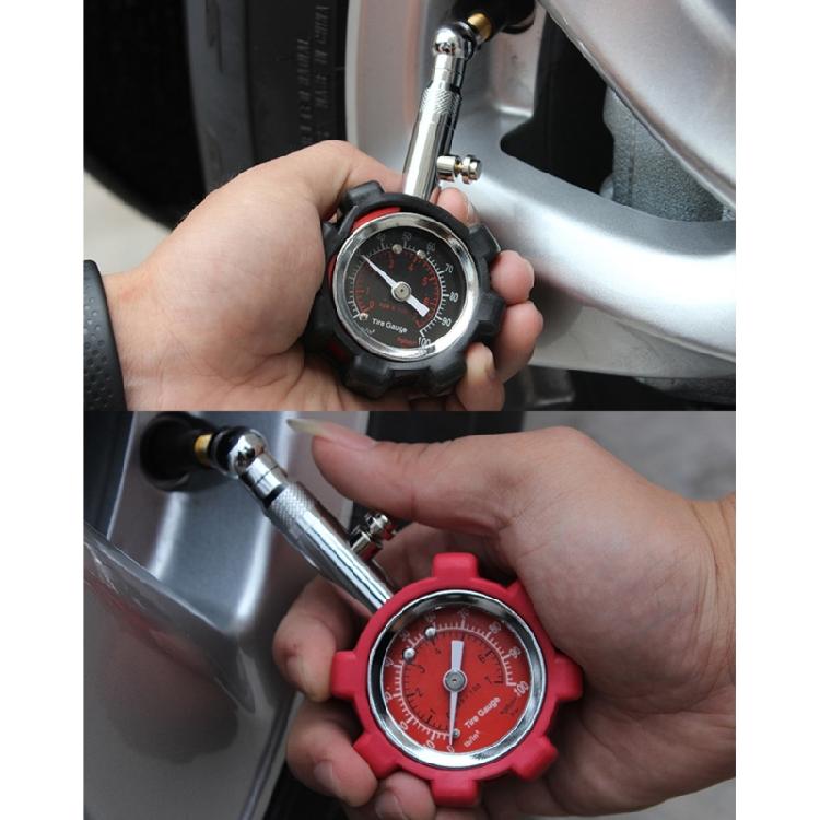 Tire Pressure Gauge Dial Air Pressure Gauge Tire Gauge 100PSI for Car Motorbike