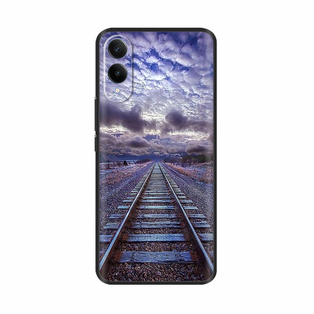 For Samsung S25 Edge Case for Samsung S25 Edge Fantasy Flowers Phone Housing Soft Slim TPU Silicone Cover for Galaxy S25 Edge