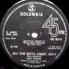7-tums Skiva ROLF HARRIS Hev Yew Gotta Loight Boy DB8014 Columbia 1966 UK Pop Begagnad