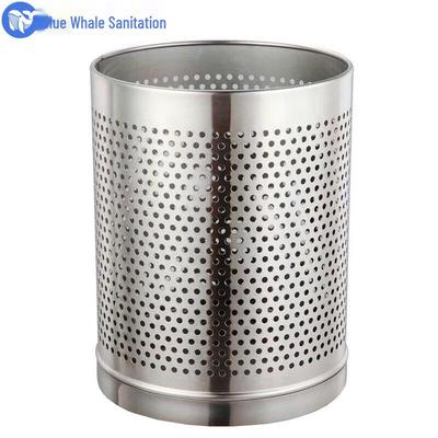 Stainless Steel Round Mesh Waste Bin
