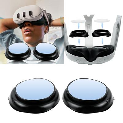 Lens Protective Cover Frame Anti-blue Lens Mirror Protective Eyewear Frame Anti-Scratch R&L Lens Frame for Meta Quest 3 Headset
