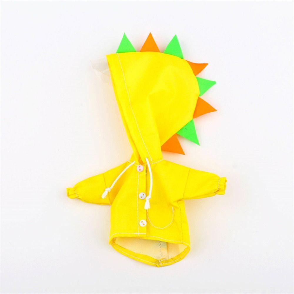 Rabbit Frog Doll Raincoat Windproof Clothing Doll Animal Raincoat Cute OB11 Doll Clothes  Obitsu 11