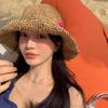 Hat Shading Sun Sweet And Versatile Style Foldable Grass Woven Caps Hats