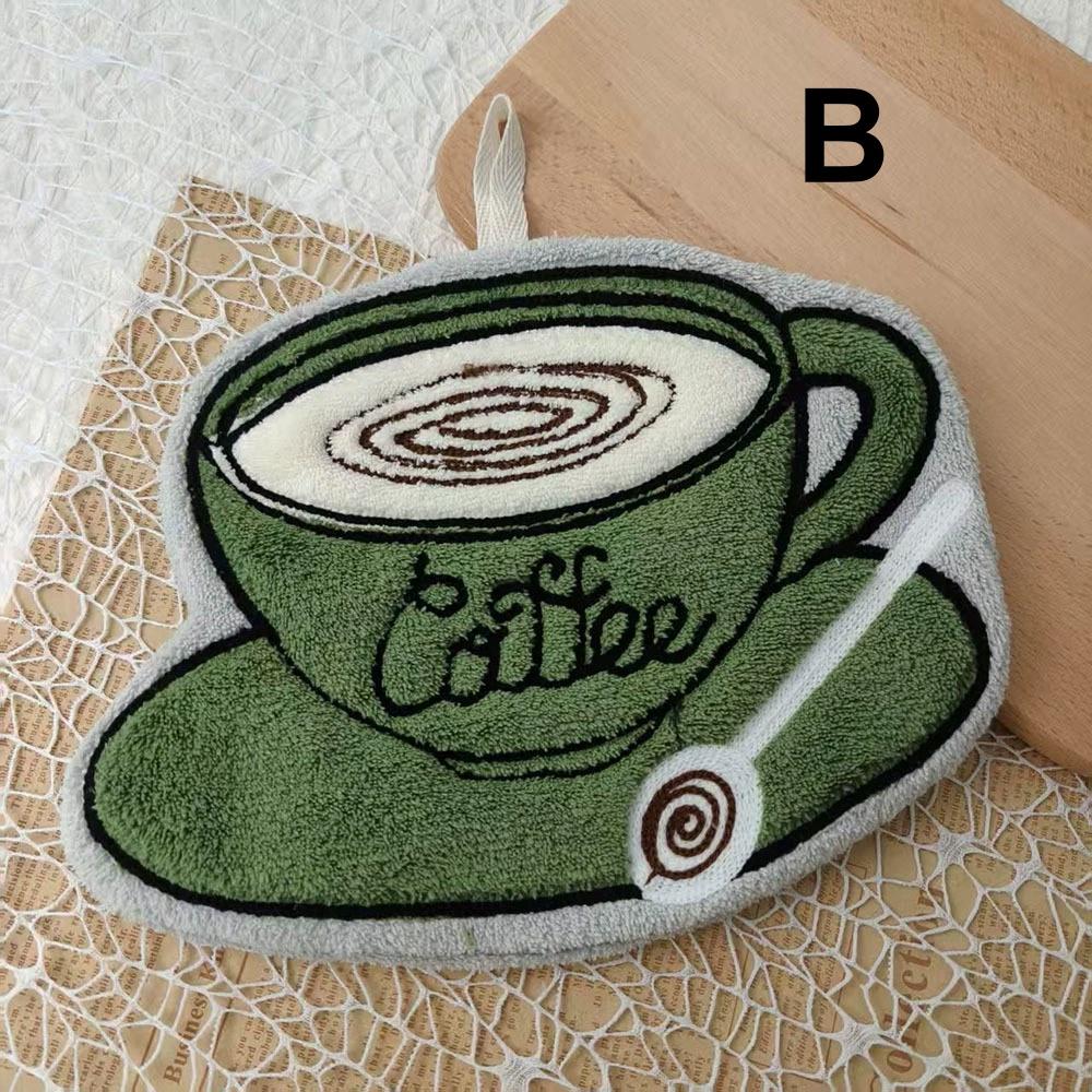 The Ultra Light Coffee Towel Can Be Hung Drying Towels Quick Drying Towels for Kitchen and Bathroom Valentine's Day Gifts, Employee Benefits