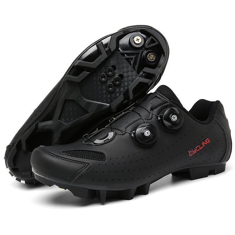 Autumn New Cycling Shoes Mountain Outdoor Sports Cycling Shoes Hard-soled Cycling Shoes Road Cycling Lock Shoes