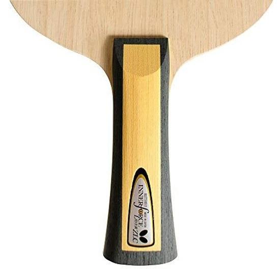Butterfly Table Tennis Racket Innerforce Layer ZLC 5-ply Wood + 2 ZL Carbon (Inner Fiber) J.T.T.A. Certified