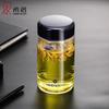 HEENOOR Portable High Borosilicate Glass Water Bottle