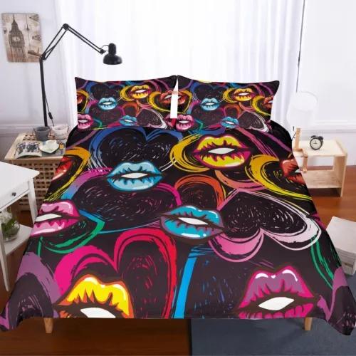

Comforter Colorful Heart Bedding Decoration Gift First Choice Suitable For Children Boys Girls And Adults Soft Warm Breathable Comforter (quilt)-EU Single(135*200cm)3pcs