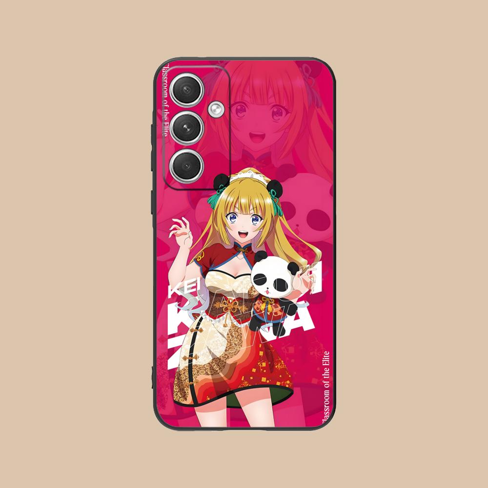 Classroom Elite Karuizawa Kei Phone Case for Samsung Galaxy S25 S24 S23 S22 S21 S20 Note20 Plus FE Ultra Colour Printing Pretty