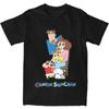 2026 Letní Komiksová Forma Crayon Shinchan Obrázek 100% Bavlna Tištěné Oversize Ležérní Tričko Dospělí Děti Rodič-Dítě Vrchní díl y2k