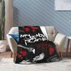 My Chemical Romance Zespół Muzyczny Kocy Punk Rock Flanelowy Nowość Oddychający Koc do Rzucania na Krzesło Pokrycie Sofy Dekoracja Tekstylna