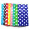 Disposable Polka Dot Tablecloth for Birthday Party - Rectangular PE Plastic