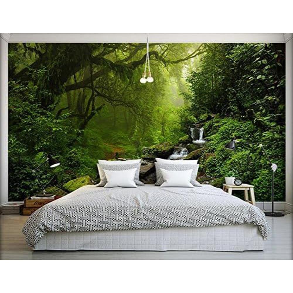 3d Modern Bos Behang Natuurlijk Landschap Muurschildering Slaapkamer Woonkamer Huisdecoratie Behang