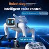 Educational Intelligent Programmable Remote Control Robot Dog Voice Control Wi-Fi App Control Plastic Material Children's