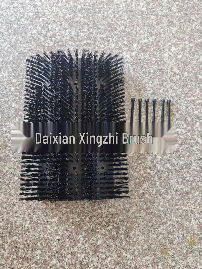 Bardzo Duża Składana Szczotka do Ciała Krowy – Trójsekcyjna Rolka do Masażu i Drapania do Czyszczenia Zwierząt Gospodarskich