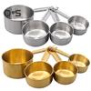 Food Grade 4Pcs/Set Measuring Spoons Rust Free Anti Scratch Bakers Chefs Multi Functional Measuring Scoops