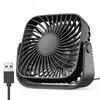 4Inch USB Mini Portable Fan for Camping,3 Speeds Quiet Desk Table Personal Fan,360°Adjustment Standing Fans for Room Home