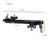 Universal Black Metal Drum Rack with Multi-Directional Expansion Clamp