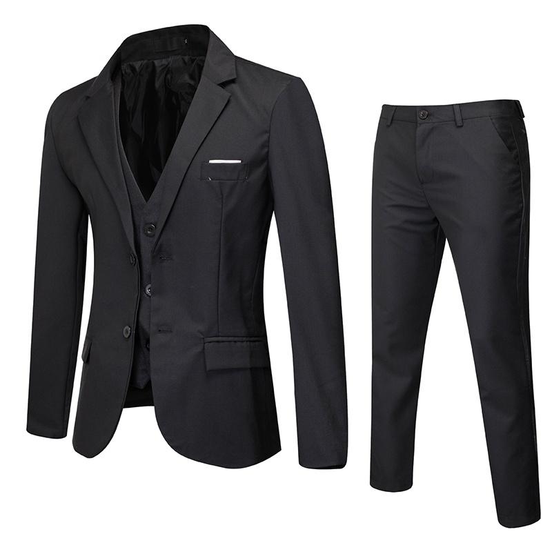 Premium Quality Slim Fit 3 Piece Suits For Men Perfect For Weddings And Formal Events