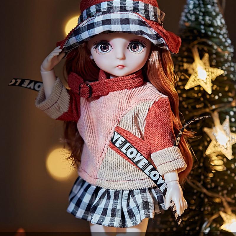 Exquisitely Crafted Bjd Doll With 12 Constellation Theme Full Set With Clothes Soft Wig And Vinyl Head!