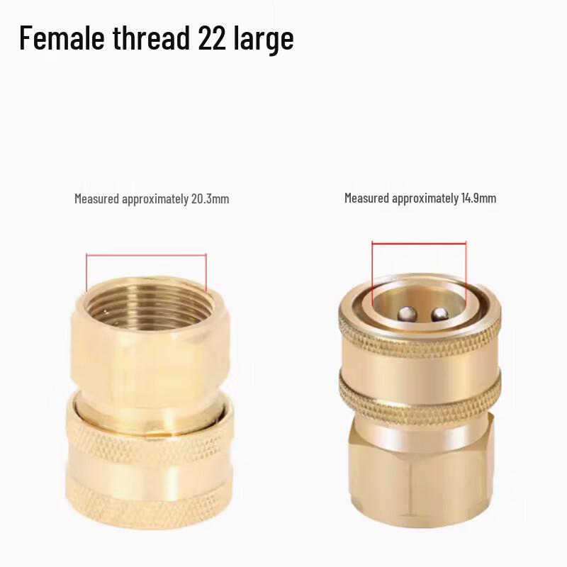 Naxin Quick Connect High-Pressure Washer Fitting