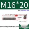 201 Stainless Steel Headless Set Screw - Flat End Socket Screw