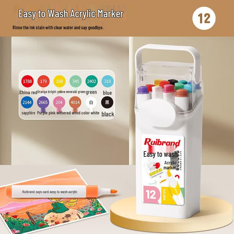 Washable Acrylic Art Markers