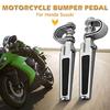 YUANYE Folding Highway Engine Guard Crash Bars Foot Pegs Motorcycle Accessories 2pcs/Set