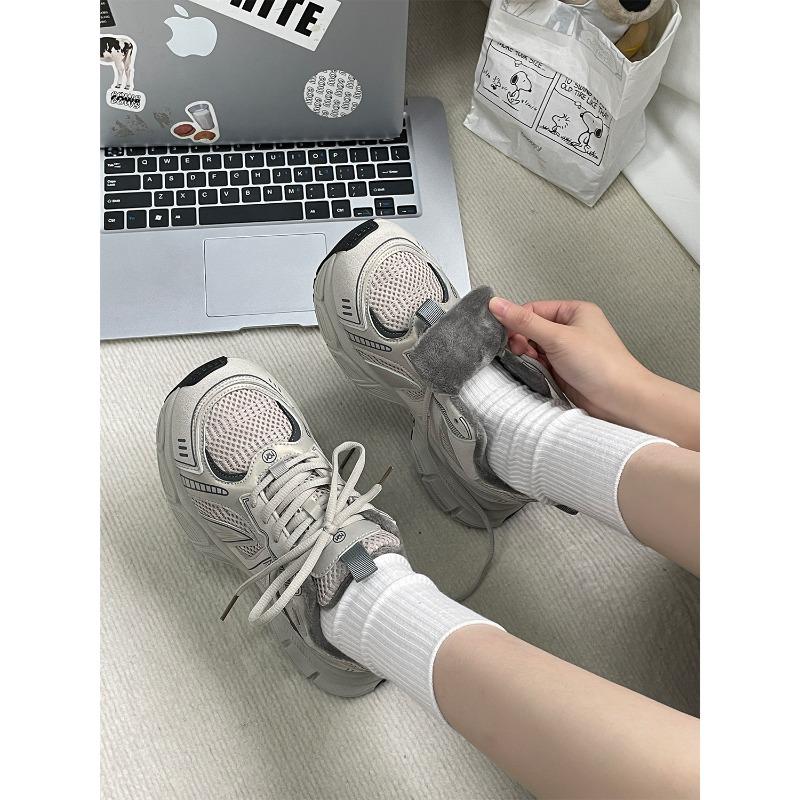 

Platform Daddy Shoes Women s 2 Autumn and Winter New Student Versatile Casual Shoes Fleece Sneakers Tide 40