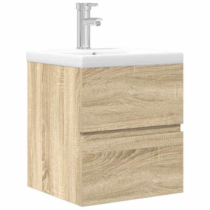 VidaXL Ensemble De Meubles De Salle De Bain 2 Pcs Chêne Sonoma 3325038