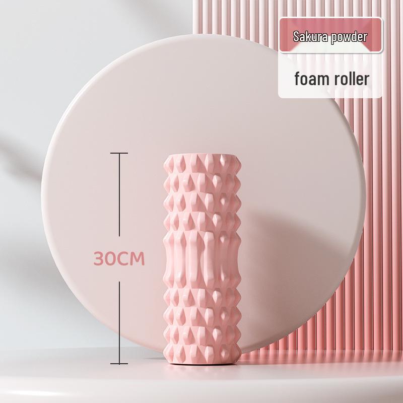 Professional Foam Roller for Muscle Relaxation and Leg Slimming - Wolf Tooth Massage Roller for Yoga and Fitness