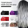 Hair Coloring Dye Wax Styling Washable Natural Matte Hairstyle Strong Gel Cream Non-Greasy Hair Mud for Cosplay Party Women Men