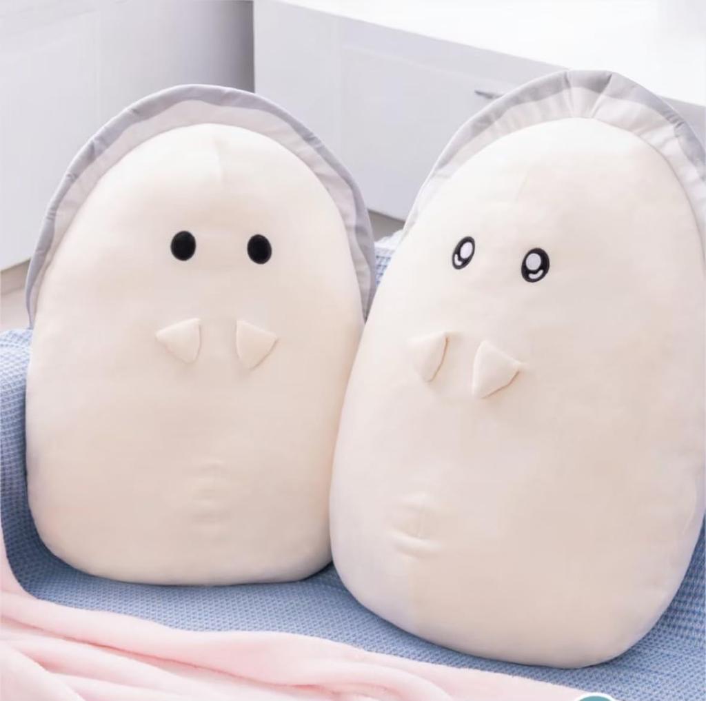 Rerere Puri Purikaki Super Big Plush Toy, Approx. 60cm, Official Merchandise (Uruuru) (Uruuru)