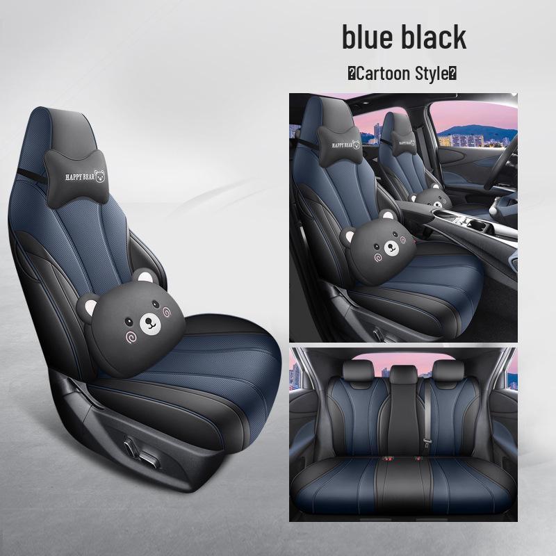 BYD Dolphin Leather Car Seat Cushion - All-Season, Universal Fit