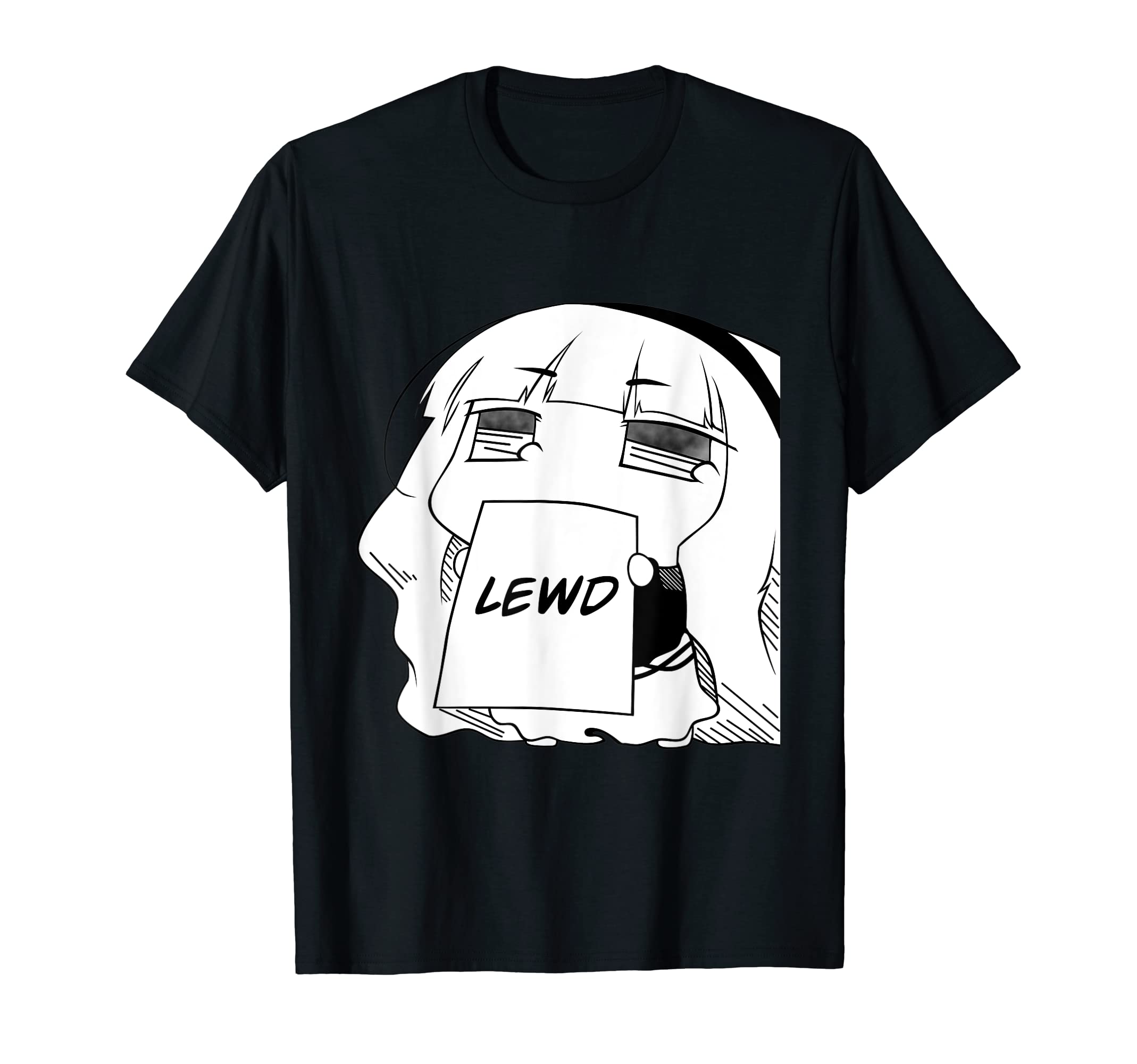 

Manga Art Style Funny Chibi Lewd Meme T-Shirt