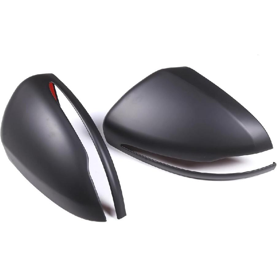 2PCS Car Rearview Mirror Cover Trims Compatible with Mercedes Benz C E S GLC Class W205 W213 X253 W222 Car Exterior Door Side Rear View Mirror