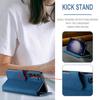 DG.MING For Samsung Galaxy S23 Retro PU Leather Stand Cover Shockproof Wallet Phone Case