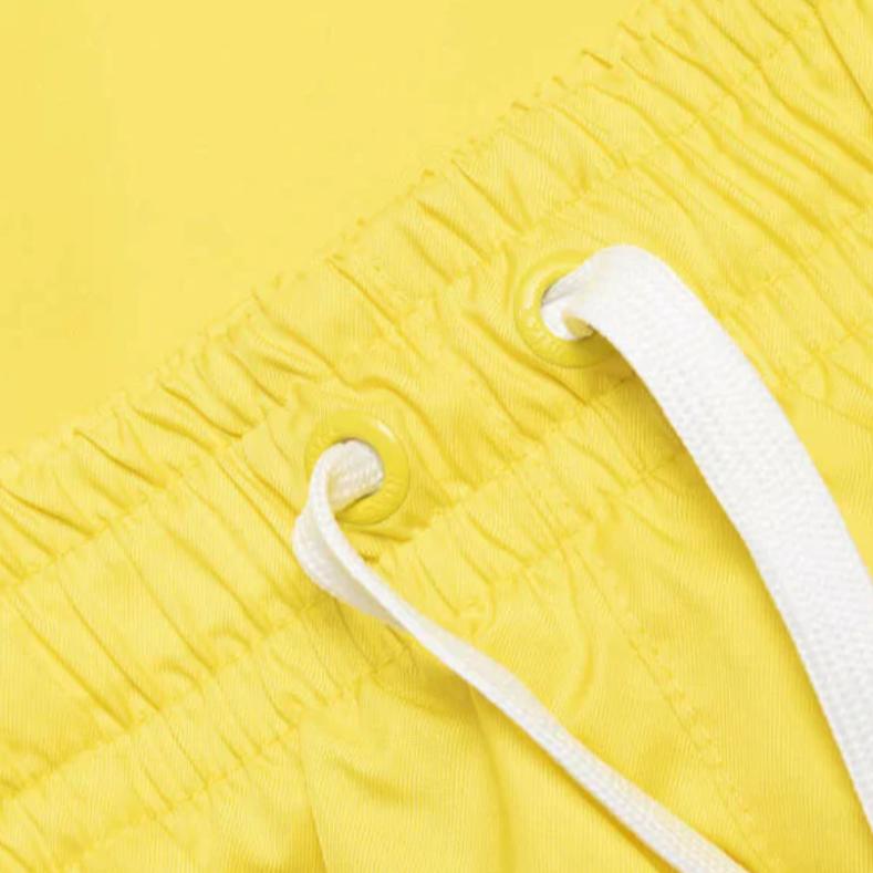 Nike Letter Logo Lace-Up Casual Shorts Men Shorts Yellow AR2382-731