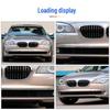 Manshi Electroplated Front Bumper Strip for BMW F02: Fits 730Li, 740Li, 750Li